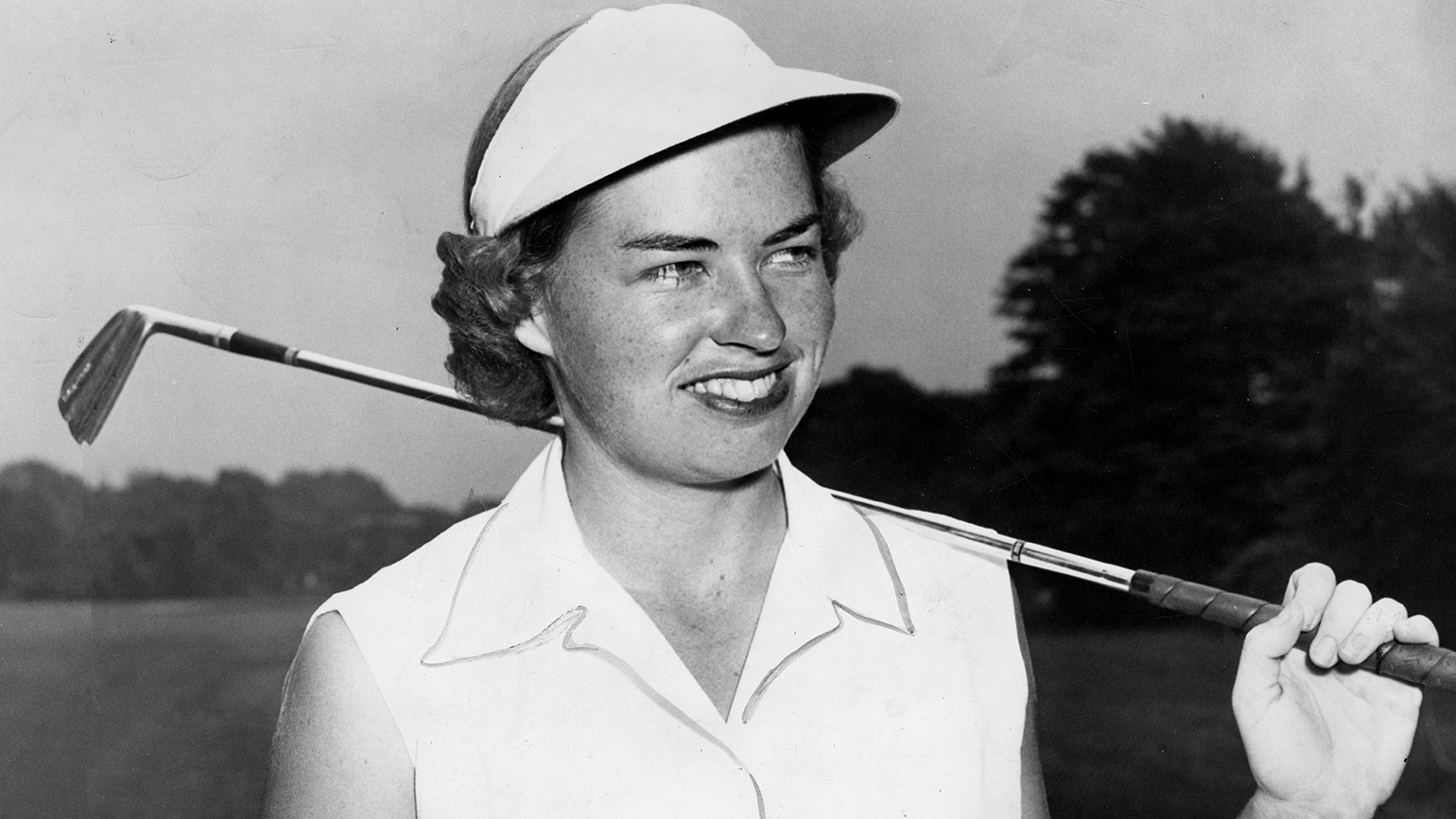 Betsy Rawls on the course, early LPGA era champion