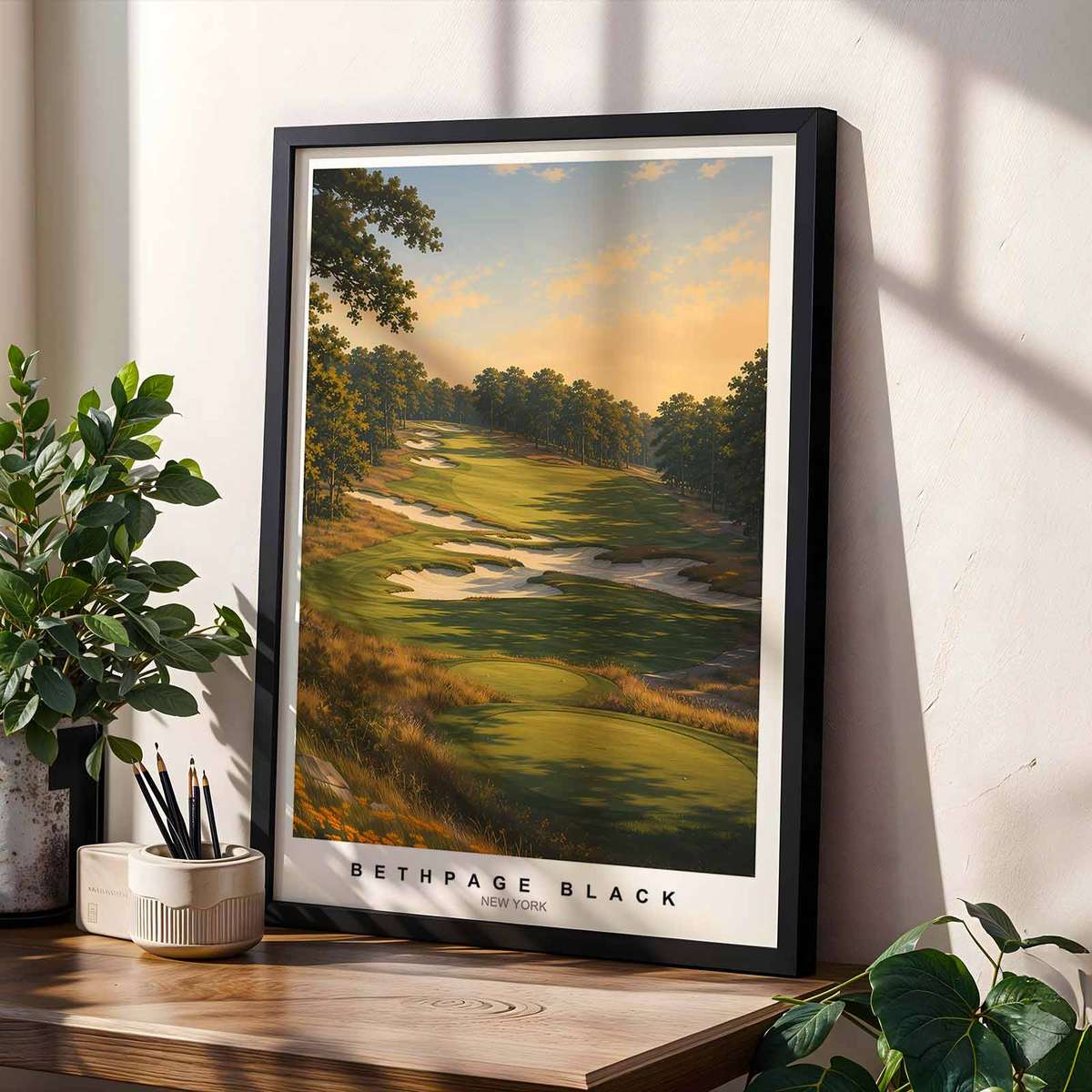 Close-up of a tournament official testing green speed with a device on a fast, finely manicured Augusta National putting…