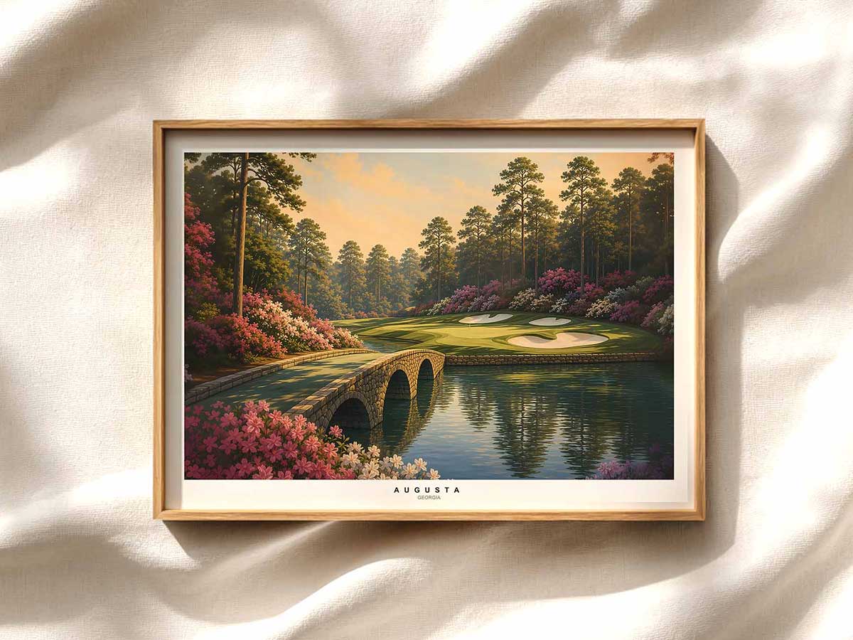 High-Resolution Golf Wall Art, Ready to Print and Frame