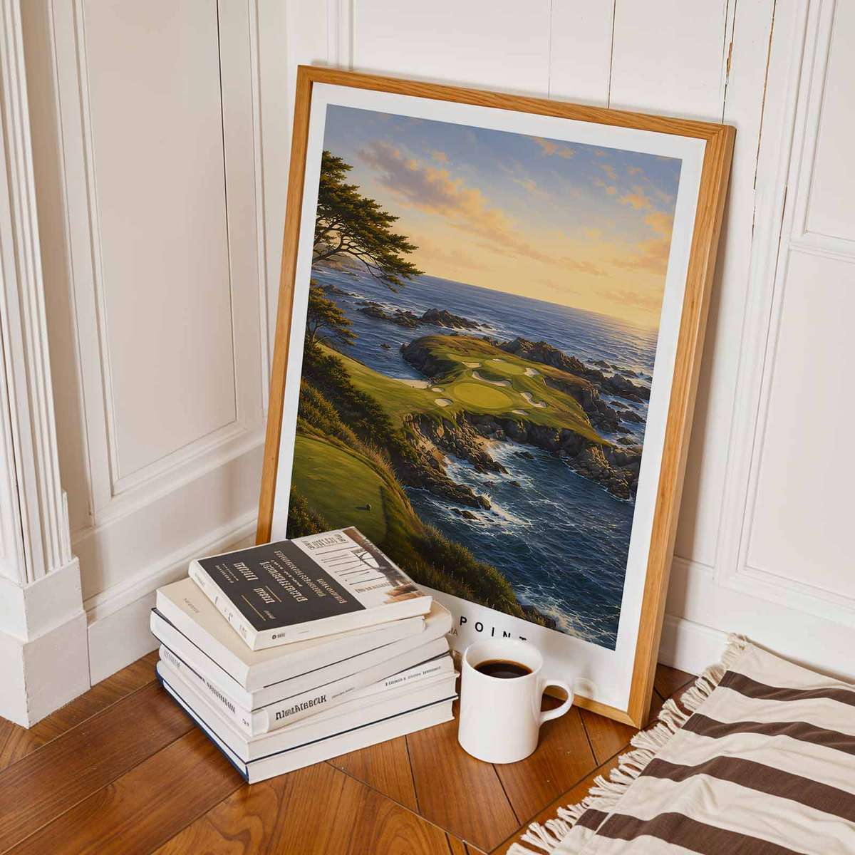 Refined wall art centered on Turnberry Explorer with a scenic atmosphere